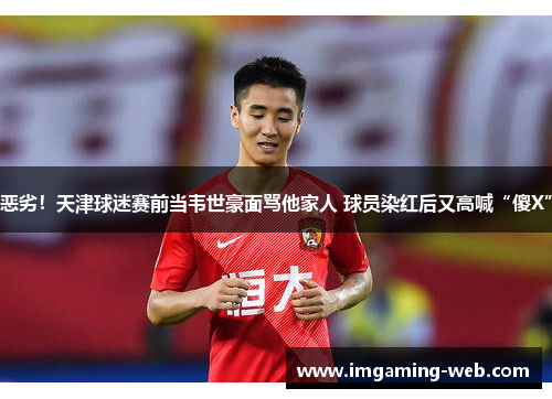 恶劣！天津球迷赛前当韦世豪面骂他家人 球员染红后又高喊“傻X”